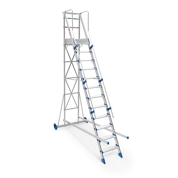 Scala movibile con piattaforma 3 gradini - 9