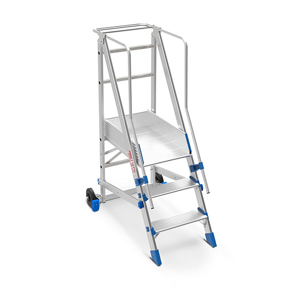 Scala movibile con piattaforma 3 gradini - 1