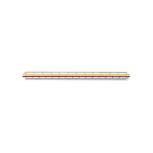 Scalimetro Isoteck - 30cm - per arredamento - scale 1:20-25-50-75-100-125 - Arda Scalimetro Isoteck - 30cm - per arredamento - scale 1:20-25-50-75-100-125 - Arda