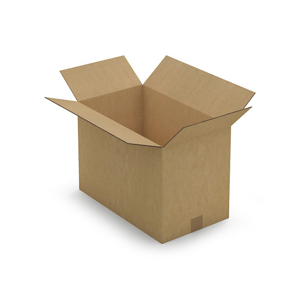 Scatole cartone due onde avana RAJA 48x28x33 cm - 1