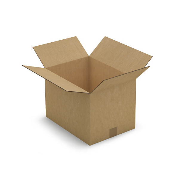 Scatole cartone due onde rinforzate avana RAJA 38,5x28,5x27 cm