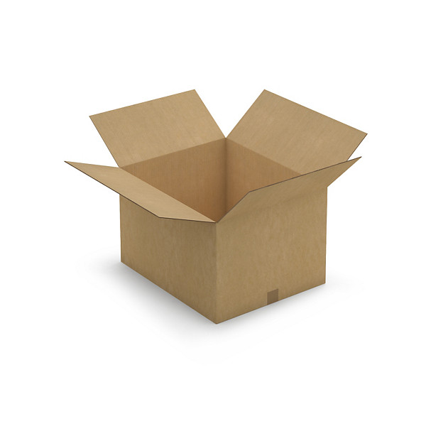 Scatole cartone due onde rinforzate avana RAJA 58,5x48,5x37 cm