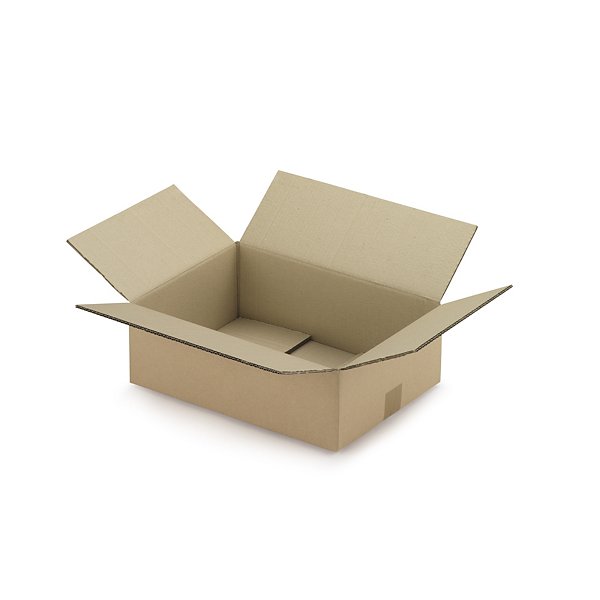 Scatole cartone pallettizzabili per settore automobilistico due onde avana 58,5x38,5x17cm - 6