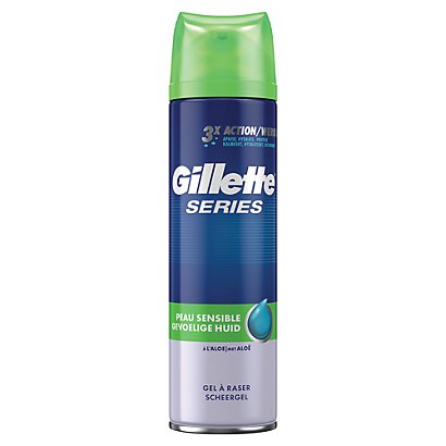 Scheergel Gillette Series voor gevoelige huid, spuitbus van 200 ml