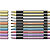 SCHNEIDER Marcatore a vernice Paint-it 020, Punta Media, Tratto 1-2 mm, Colori Assortiti matallizzati (confezione 10 pezzi) - 1