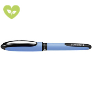 SCHNEIDER Penna roller stick One Hybrid N, Punta ad ago, Tratto 0,5 mm, Fusto Azzurro/Nero, Inchiostro Nero SCHNEIDER Penna roller stick One Hybrid N, Punta ad ago, Tratto 0,5 mm, Fusto Azzurro/Nero, Inchiostro Nero