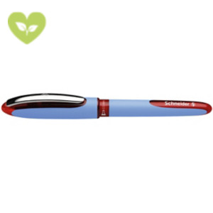 SCHNEIDER Penna roller stick One Hybrid N, Punta ad ago, Tratto 0,5 mm, Fusto Azzurro/Rosso, Inchiostro Rosso SCHNEIDER Penna roller stick One Hybrid N, Punta ad ago, Tratto 0,5 mm, Fusto Azzurro/Rosso, Inchiostro Rosso