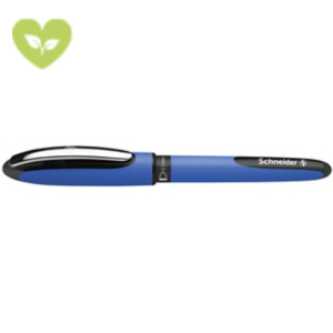 SCHNEIDER Penna roller stick One Hybrid C, Punta conica, Tratto 0,3 mm, Fusto Blu/Nero, Inchiostro Nero SCHNEIDER Penna roller stick One Hybrid C, Punta conica, Tratto 0,3 mm, Fusto Blu/Nero, Inchiostro Nero
