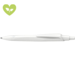SCHNEIDER Penna a sfera a scatto Reco, Punta media, Tratto 0,4 mm, Fusto Bianco, Inchiostro Blu SCHNEIDER Penna a sfera a scatto Reco, Punta media, Tratto 0,4 mm, Fusto Bianco, Inchiostro Blu