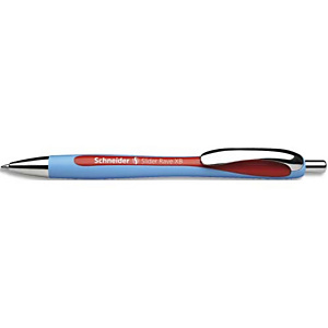 SCHNEIDER Stylo bille SLIDER RAVE rétractable et rechargeable, pointe extra-large, encre indélébile Rouge SCHNEIDER Stylo bille SLIDER RAVE rétractable et rechargeable, pointe extra-large, encre indélébile Rouge