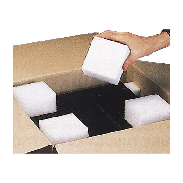 Schokwerende kussentjes licht klevend 30% gerecycled 50 x 50 x 12 mm - 2