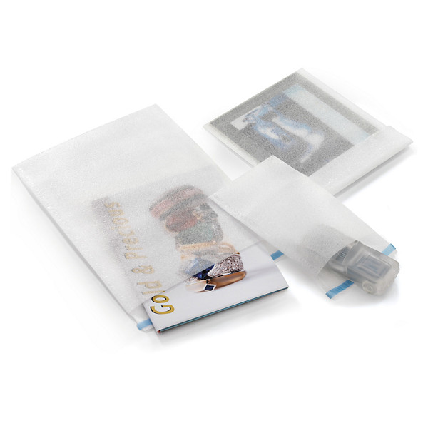 Schuimzakje met zelfklevende sluiting 18 x 30 - 1