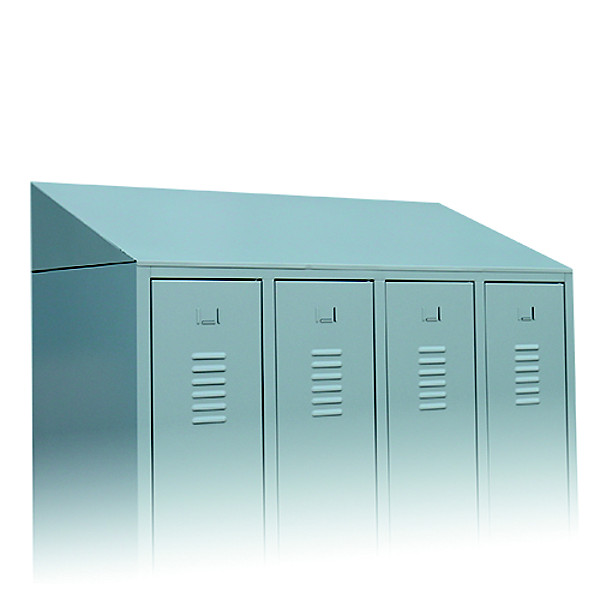 Schuin dak voor lockerkast - 1