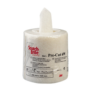 SCOTCH BRITE 40 tampons abrasifs prédécoupés récurage délicat Scotch-Brite blanc 20 x 10 cm SCOTCH BRITE 40 tampons abrasifs prédécoupés récurage délicat Scotch-Brite blanc 20 x 10 cm