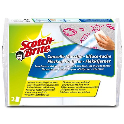 Scotch-Brite® Esponja borradora Magic Pad, 2 unidades por paquete - 1