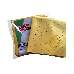 Scotch-Brite Panno in camoscio sintetico microforato 10/60 (confezione 5 pezzi) Scotch-Brite Panno in camoscio sintetico microforato 10/60 (confezione 5 pezzi)