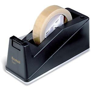 Scotch® C10 Dispenser tendinastro da tavolo per uso intensivo Nero Scotch® C10 Dispenser tendinastro da tavolo per uso intensivo Nero