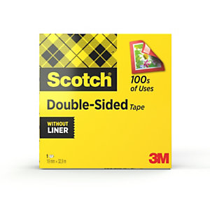 Scotch® Cinta doble cara de 19 mm. x 33 m.