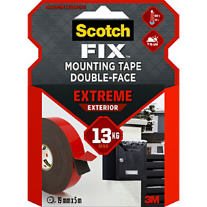 Scotch Cinta doble cara extrema 19 mm x 5 m Scotch Cinta doble cara extrema 19 mm x 5 m