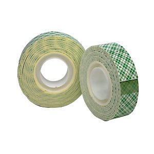 Scotch® Cinta de montaje permanente de espuma de doble cara blanca 19 mm x 1,5 m Scotch® Cinta de montaje permanente de espuma de doble cara blanca 19 mm x 1,5 m