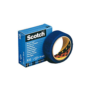 Scotch® Cinta de seguridad azul 35 mm x 33 m Scotch® Cinta de seguridad azul 35 mm x 33 m