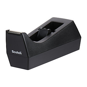 Scotch® Dispenser per nastro adesivo C38, Per nastri 19 mm x 33 m, Nero