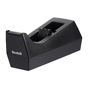 Scotch® Dispenser per nastro adesivo C38, Per nastri 19 mm x 33 m, Nero Scotch® Dispenser per nastro adesivo C38, Per nastri 19 mm x 33 m, Nero