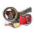 Scotch® Dispenser tendinastro manuale con impugnatura a pistola, Nero + 2 nastri adesivi in polipropilene Low Noise, 50 mm x 66 m, Avana - 1