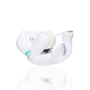 Scotch Distributeur de ruban Magic en forme de chat, livré avec 1 rouleau de ruban Magic de 19 mm x 8,89 m Scotch Distributeur de ruban Magic en forme de chat, livré avec 1 rouleau de ruban Magic de 19 mm x 8,89 m