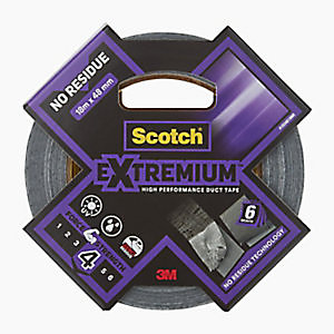 Scotch extremium no residue ruban adhésif toilé rouleau 48 mm x 18 m - Anthracite