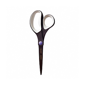 SCOTCH Forbici Titanium No Stick - 20 cm - impugnatura asimmetrica - lama in titanio con rivestimento antiadesivo - nero SCOTCH Forbici Titanium No Stick - 20 cm - impugnatura asimmetrica - lama in titanio con rivestimento antiadesivo - nero