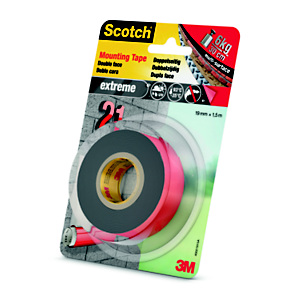 Scotch® Nastro biadesivo di schiuma per il montaggio Bianco 19 mm x 1,5 m Scotch® Nastro biadesivo di schiuma per il montaggio Bianco 19 mm x 1,5 m