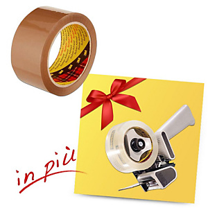 Scotch® Offerta 36 Nastri adesivi in PP 309 Avana + 1 Tendinastro H180 compreso nel prezzo Scotch® Offerta 36 Nastri adesivi in PP 309 Avana + 1 Tendinastro H180 compreso nel prezzo