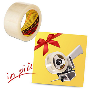 Scotch® Offerta 36 Nastri adesivi in PP 309 Trasparente + 1 Tendinastro H180 compreso nel prezzo Scotch® Offerta 36 Nastri adesivi in PP 309 Trasparente + 1 Tendinastro H180 compreso nel prezzo