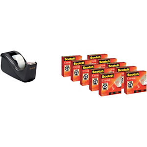 Scotch® Offerta Risparmio Dispenser + 10 rotoli ScotchCrystal Scotch® Offerta Risparmio Dispenser + 10 rotoli ScotchCrystal