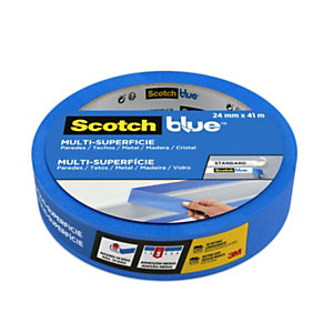 ScotchBlue™ Cinta de enmascarar multisuperficie , 24 mm x 41 m