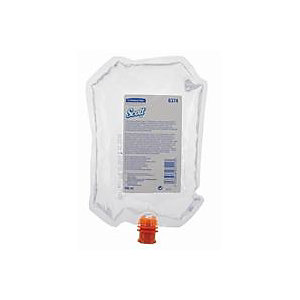 Scott® Igienizzante per pulizia tavoletta WC e superfici bagno Sacchetto da 400 ml Trasparente (confezione 6 pezzi)