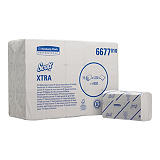 Scott® Xtra Toallitas de papel plegadas pequeñas, 1 capa, 320 hojas, interplegado, 200 mm, blanco Scott® Xtra Toallitas de papel plegadas pequeñas, 1 capa, 320 hojas, interplegado, 200 mm, blanco