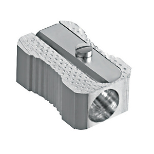 SCRIVA Temperamatite, 1 Foro, Grigio metallizzato SCRIVA Temperamatite, 1 Foro, Grigio metallizzato