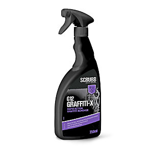 SCRUBB G12 Graffiti-X Remover Trigger Spray 750ml