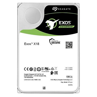 Seagate Exos X18, 3.5'', 12000 GB, 7200 RPM ST12000NM000J - 1