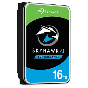 Seagate Surveillance HDD SkyHawk AI, 3.5'', 16000 GB, 7200 RPM ST16000VE002