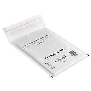 SEALED AIR Busta imbottita Mail Lite  Round Trip - andata/ritorno - formato D (18x26 cm)   - conf. 100 pezzi