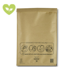 Sealed Air® Mail Lite Busta imbottita a bolle d'aria, Carta Kraft, Chiusura autoadesiva, J, 30 x 44 cm, Oro (confezione 50 pezzi) Sealed Air® Mail Lite Busta imbottita a bolle d'aria, Carta Kraft, Chiusura autoadesiva, J, 30 x 44 cm, Oro (confezione 50 pezzi)