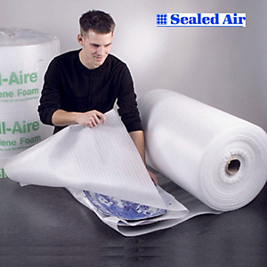 Sealed Air® Rotolo di espanso, Spessore 2 mm, Altezza 1 m, Lunghezza 25 m Sealed Air® Rotolo di espanso, Spessore 2 mm, Altezza 1 m, Lunghezza 25 m