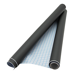 Securit® Lavagna Autoadesiva in rotolo, PVC, 100 x 45 cm, Nero Securit® Lavagna Autoadesiva in rotolo, PVC, 100 x 45 cm, Nero