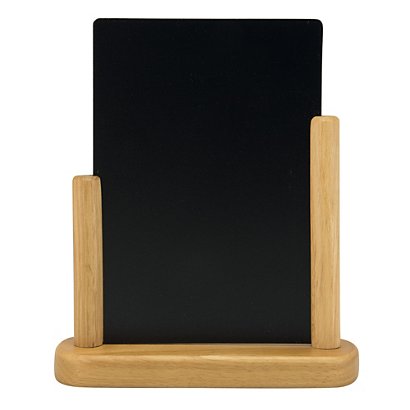 Securit® Lavagna da tavolo Elegant, Formato A5, Teak - Lavagne e Accessori