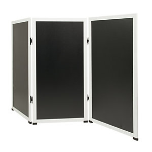 Securit® Lavagna Multiboard, 115 x 60, Nero