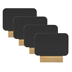 SECURIT Mini lavagne segnaposto - 7,5 x 9 cm - set 4 pezzi SECURIT Mini lavagne segnaposto - 7,5 x 9 cm - set 4 pezzi