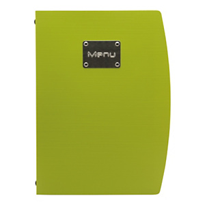 Securit® Portamenù Rio con doppio inserto, Formato A4, Verde Securit® Portamenù Rio con doppio inserto, Formato A4, Verde